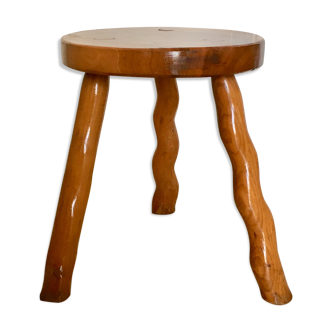 Vintage tripod stool