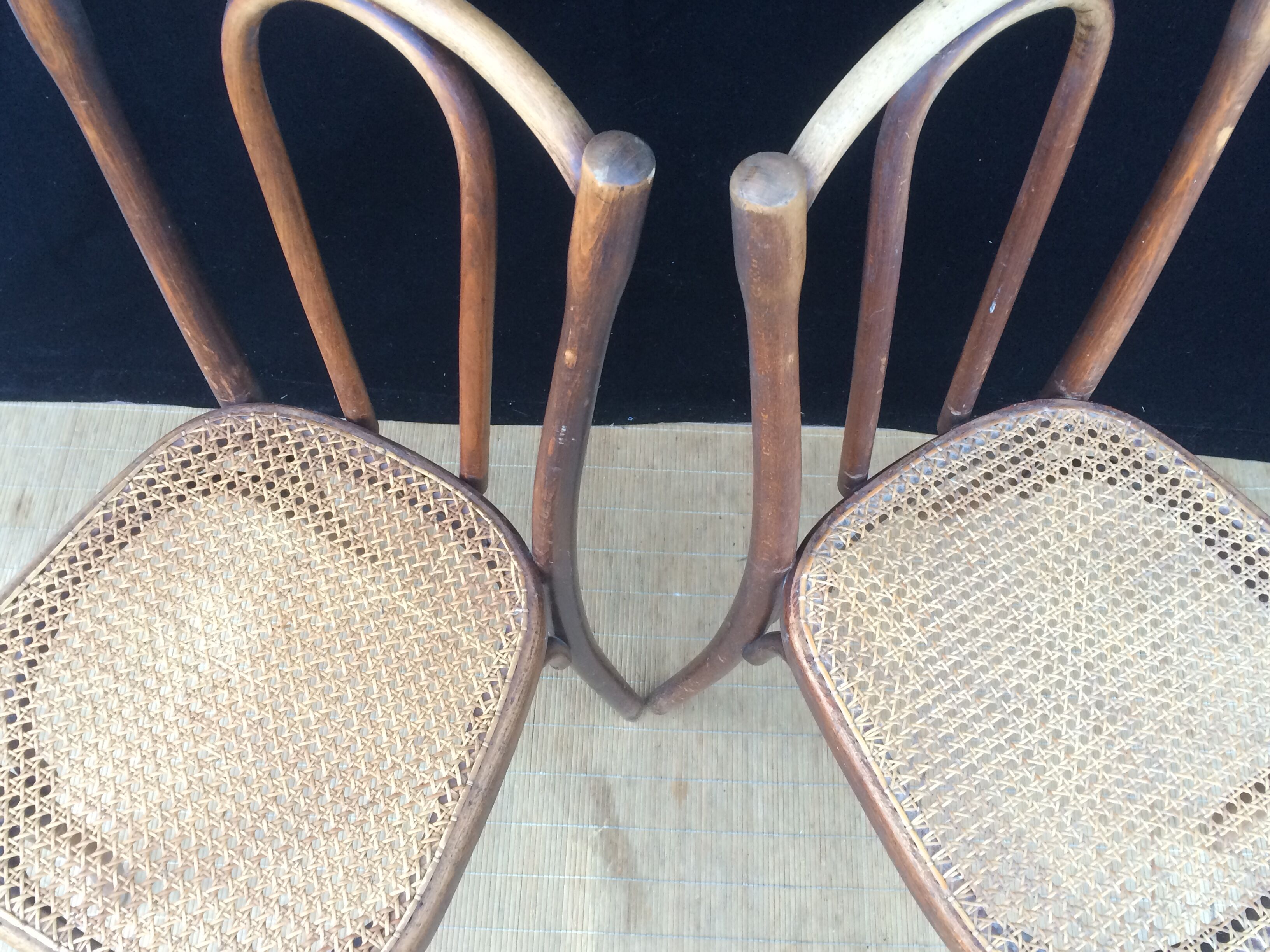 Thonet bistro chairs