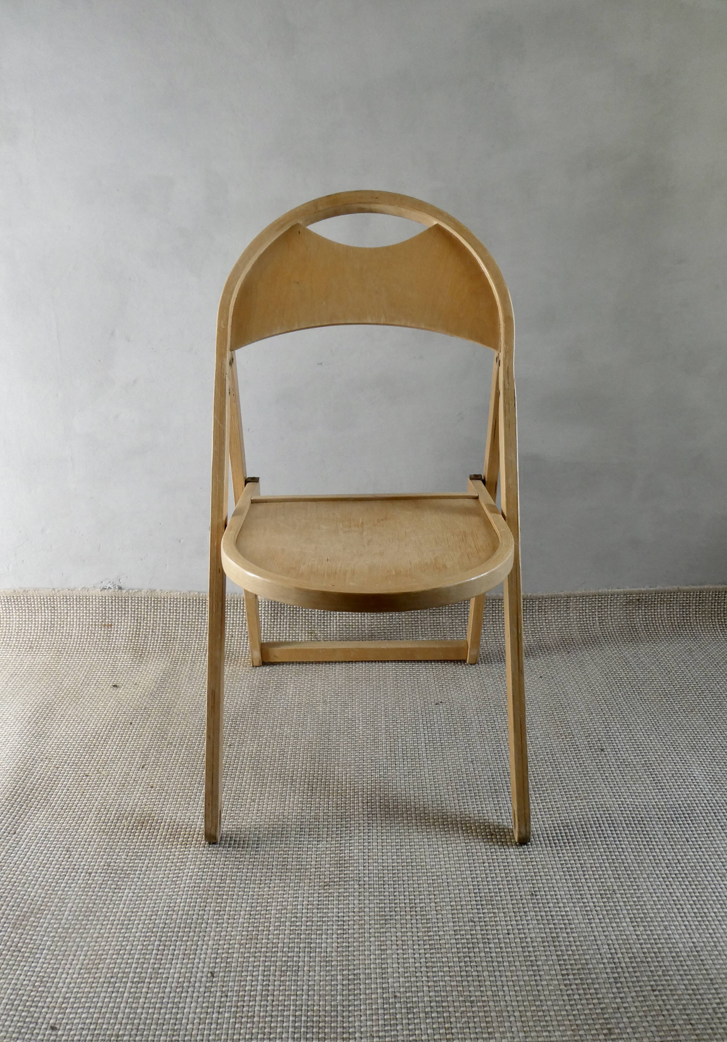 OTK folding chair model No 24, 1960s