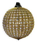 Magnificent and spectacular vintage Italian spherical chandelier.