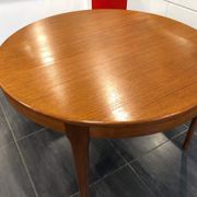 Round table "furniture tv paris" Scandinavian vintage, 1960s