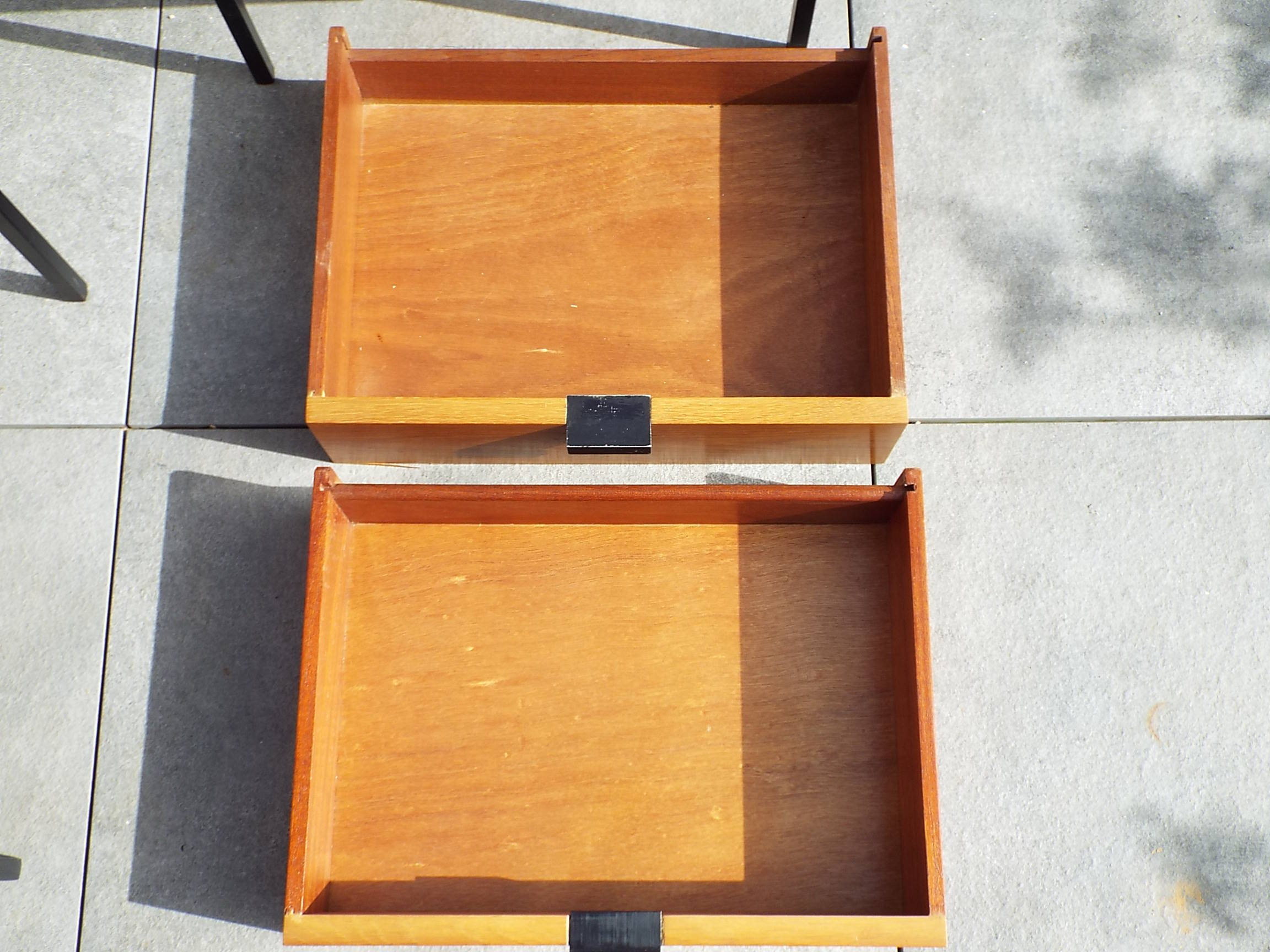 Pair of 60s bedside tables
