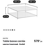 AMPM coffee table