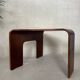 Vintage 'bentwood' side table Ekornes 1990s