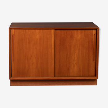 Retro Danish Teak 1960s Low Retro Sideboard By Erling Torvits