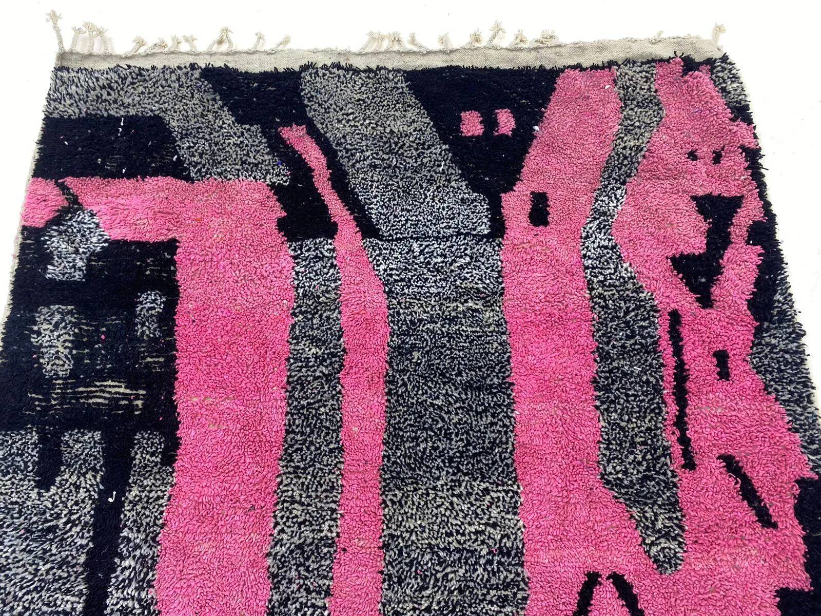 Authentic handmade Berber rug 3x2 m