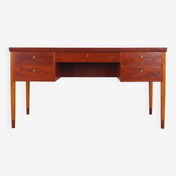 Teak desk, Danish design, 1970s, production: Denmark