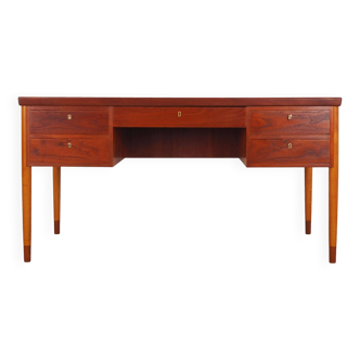 Teak desk, Danish design, 1970s, production: Denmark