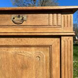 Art Deco light oak sideboard
