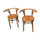 Pair of bistro chairs