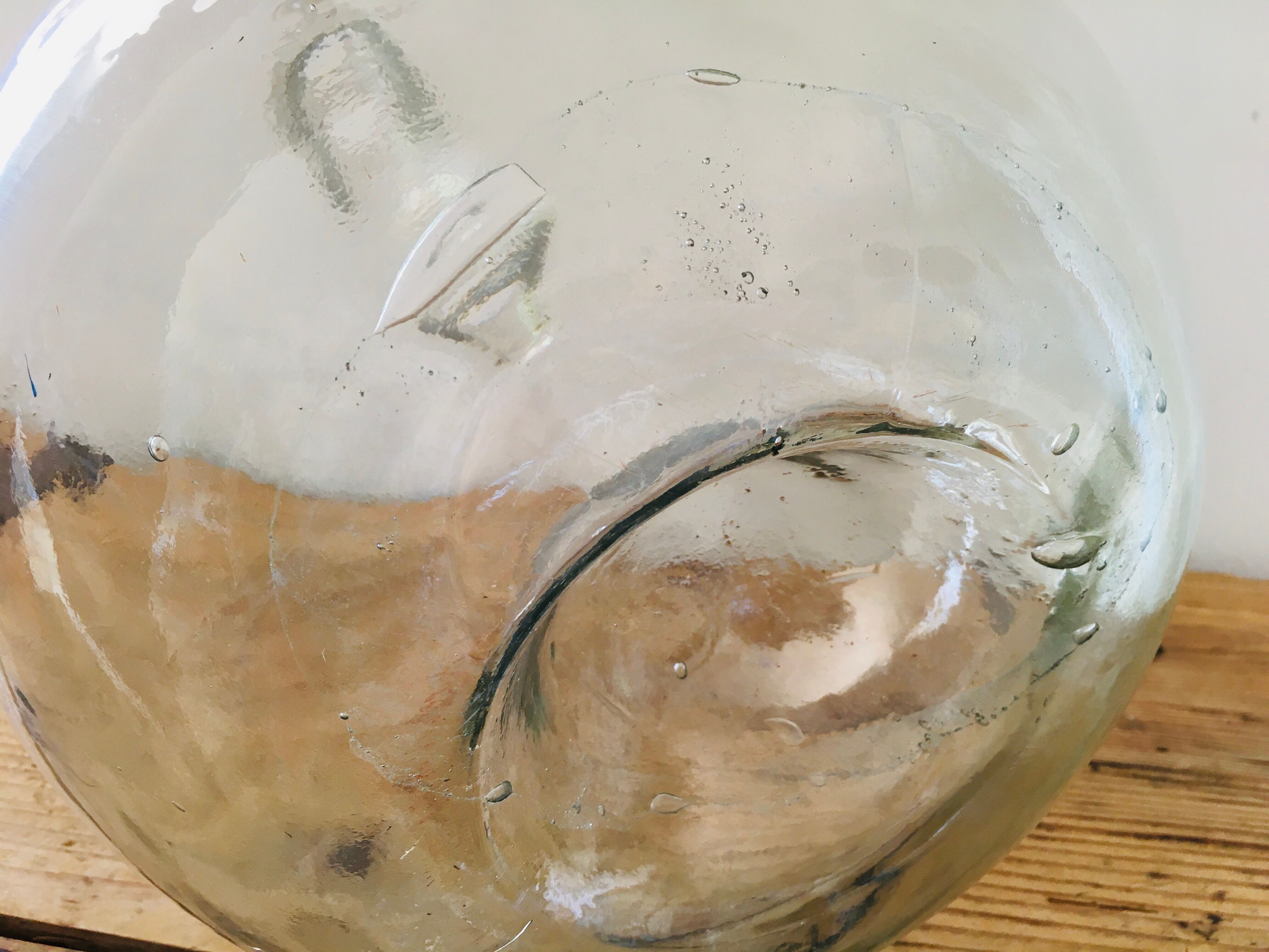 Demijohn transparent 15 liters