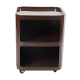 Brown Componibilli by Anna Castelli Ferrieri for Kartell