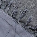 5x7 Shades Of Gray Vintage Kilim Rug, 156x231Cm