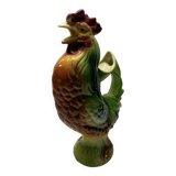Carafe coq en faïence
