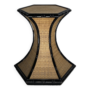 Table d'appoint en rotin