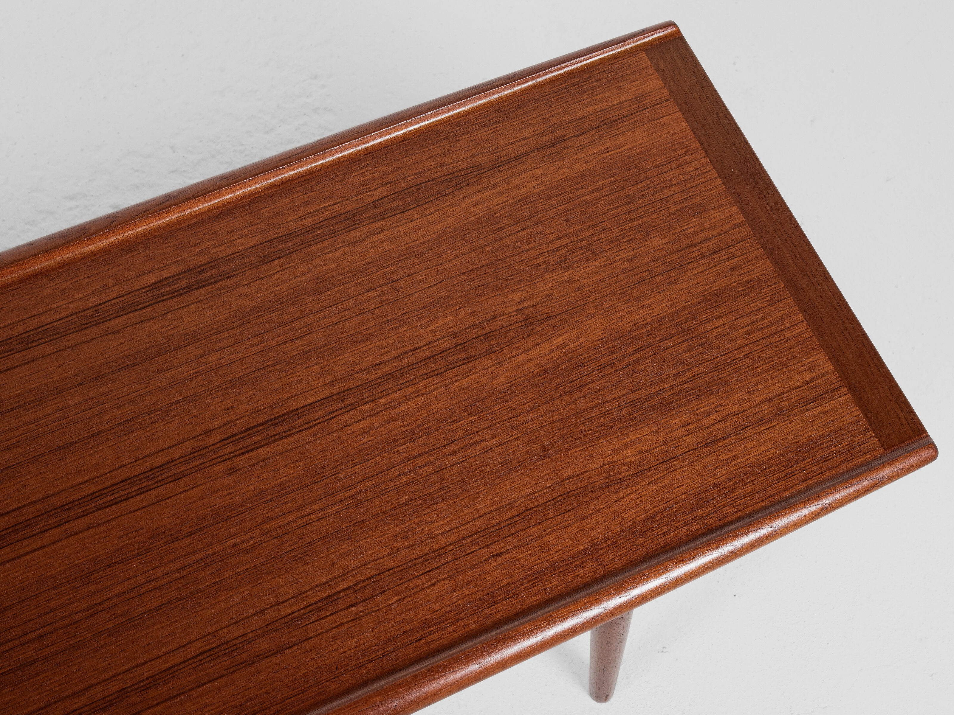 Midcentury Danish large coffee table in teak by Grete Jalk for Glostrup 1960s