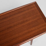 Midcentury Danish large coffee table in teak by Grete Jalk for Glostrup 1960s