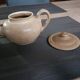 Teapot in sandstone