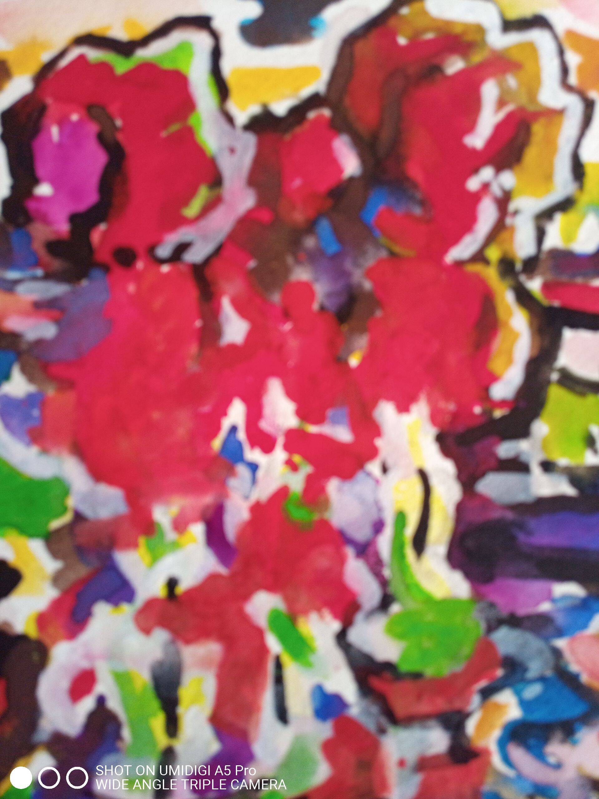 Pierre Lacroux (1909-1993) Gouache on paper 24 x 32 cm - from 1989 - (281)