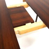 Scandinavian rosewood dining table, Sweden, 1960s