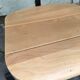 Martin Stoll office chair light wood on wheels