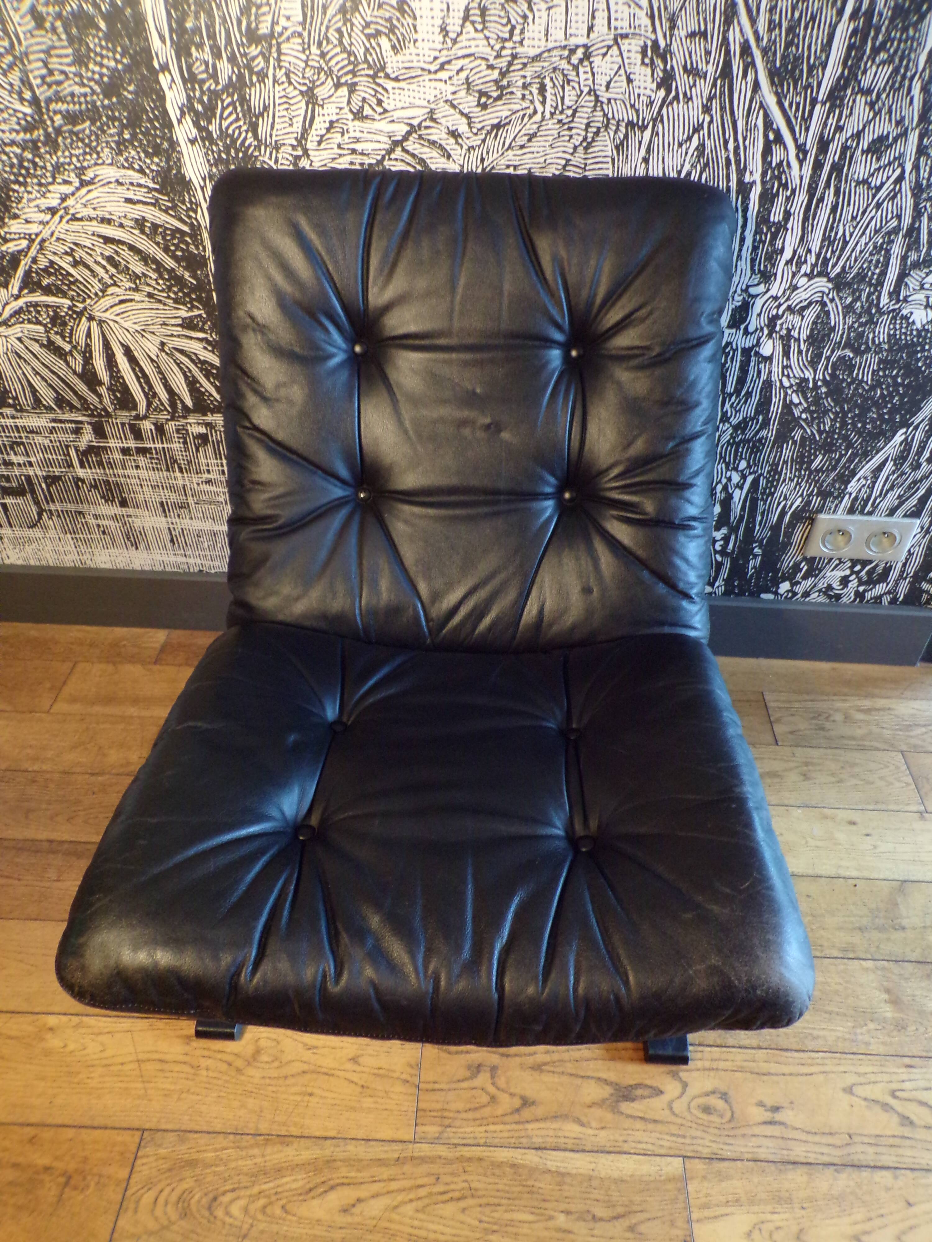 Kengu armchair by Elsa and Nordahl Solheim for Rybo Rykken & Co