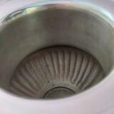 Silver metal champagne bucket