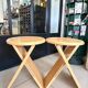 Pair of Folding Stools "Suzy" by Adrian Reed