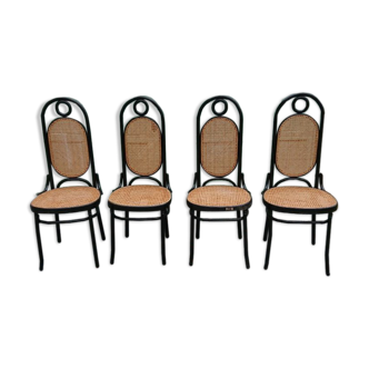 Antique black chairs