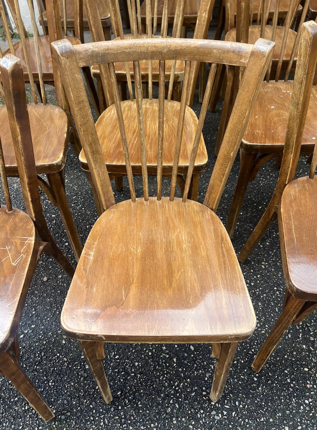 19 Baumann bistro chairs 83 (barn find)