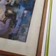 Signed painting by Jean Le Clerc "Woman and child", 78 x 62 cm