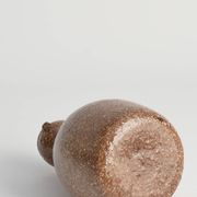Japanese Shigaraki Inspired Handmade Stoneware Vase with Barnacle-Like Texture
