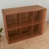 Wooden wall shelf