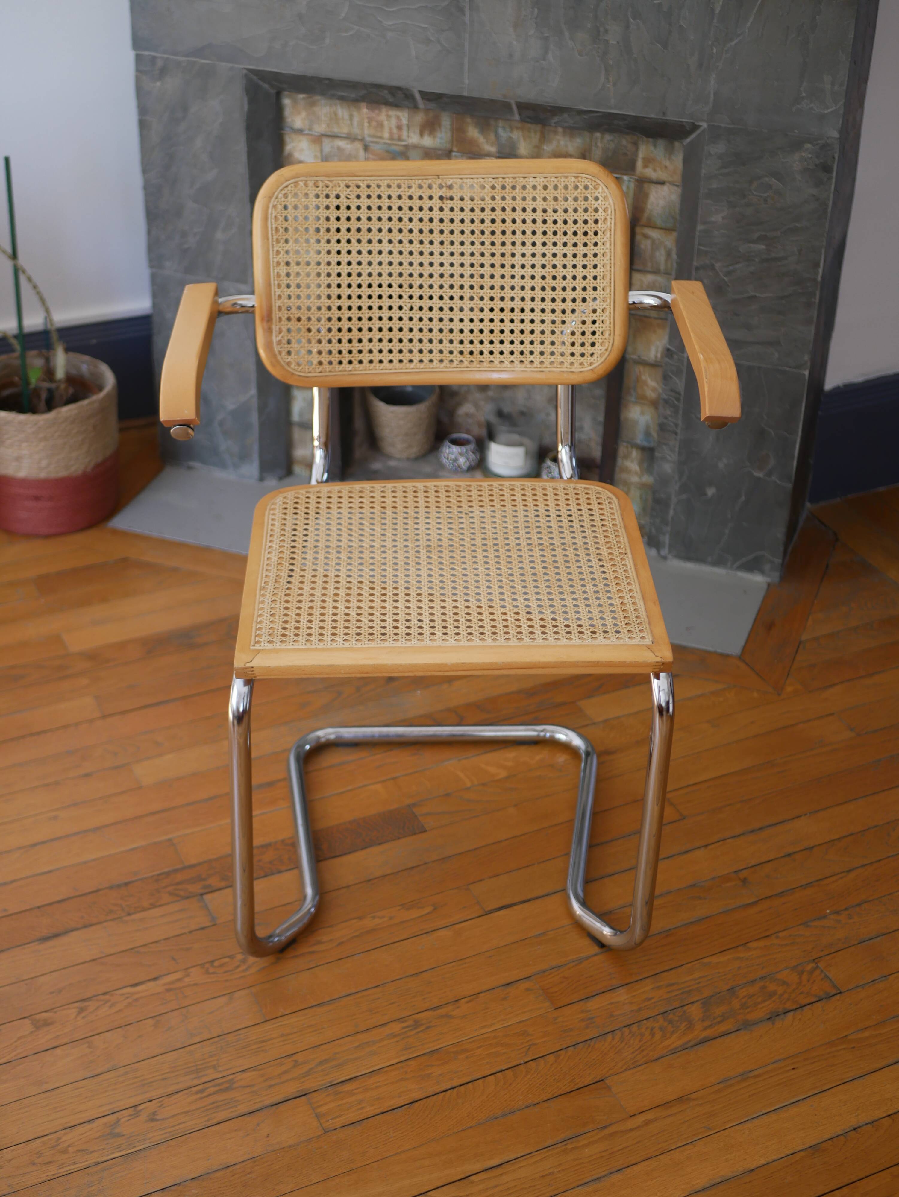 Fauteuil B64 / Cesca de Marcel Breuer – Édition années 2000