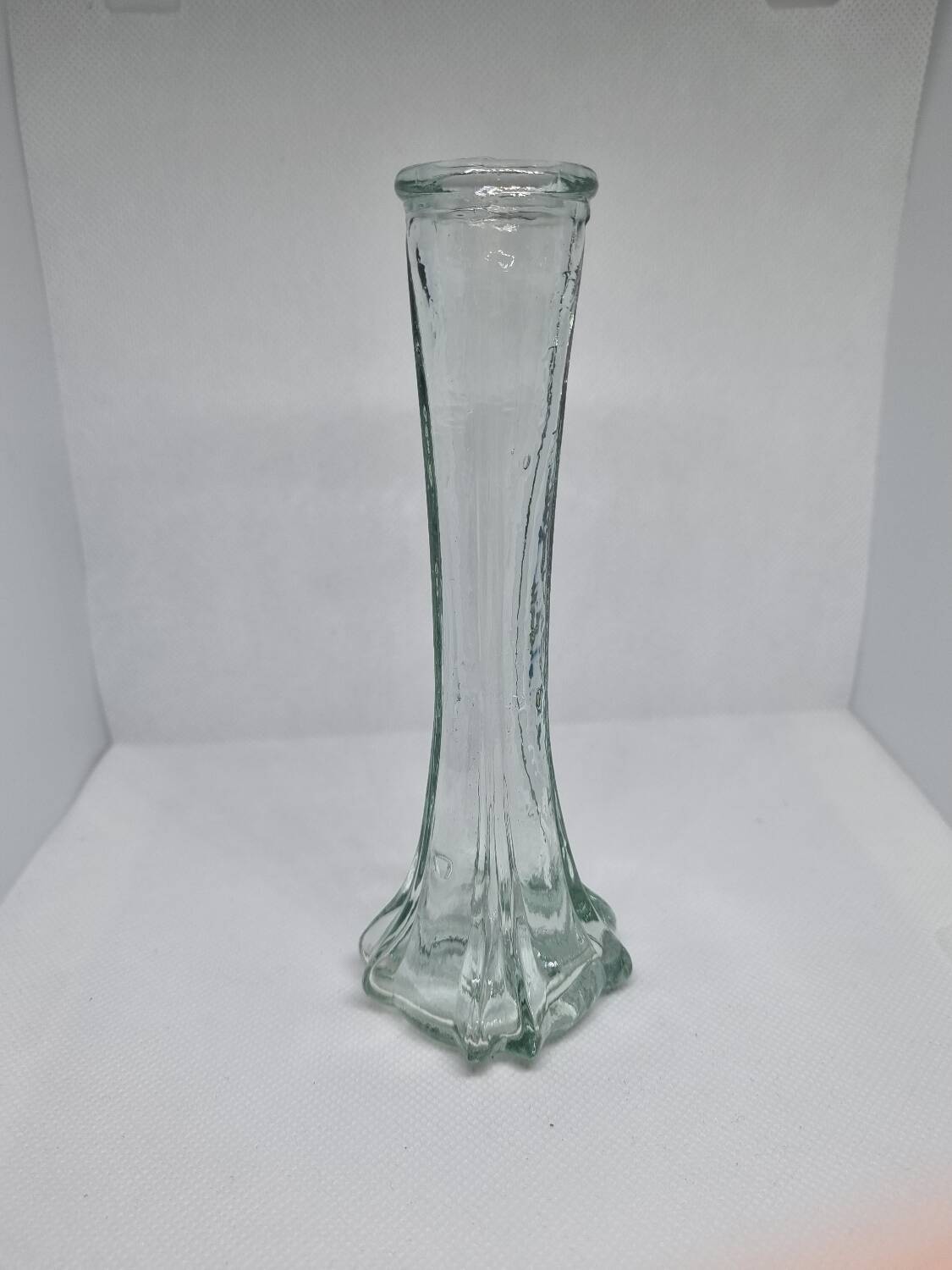 Vintage molded glass soliflore