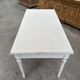 Patinated desk table