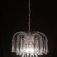 Lady Isabelle Murano Chandelier White Drops, 1980s