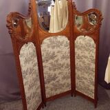 Louis XV screen, Toile de Jouy