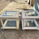 Set of two coffee end tables