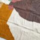 Moroccan Berber Kilim carpet ecru with colorful flats 284x184cm