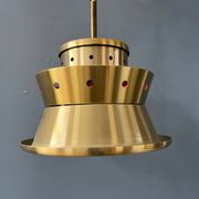 Suspension Space Age metallic Doria Leuchten
