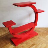 Red Modernist Flower Stand
