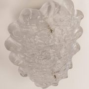 Crystal Glass Sputnik Wall Light by Peill & Putzler, Germany
