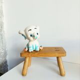 Stool footrest vintage plant holder