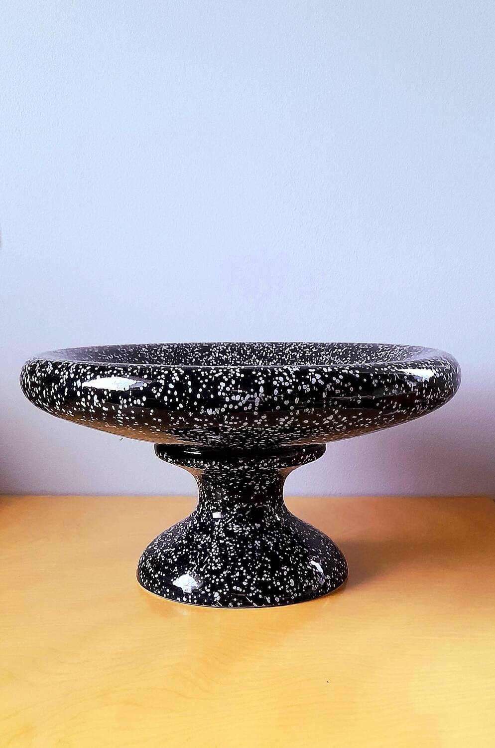 Ceramic footed bowl 1980