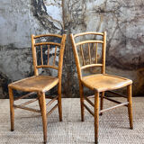 Pair of bistro chairs