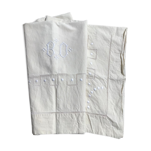 Drap neuf métis brodé BO pastilles