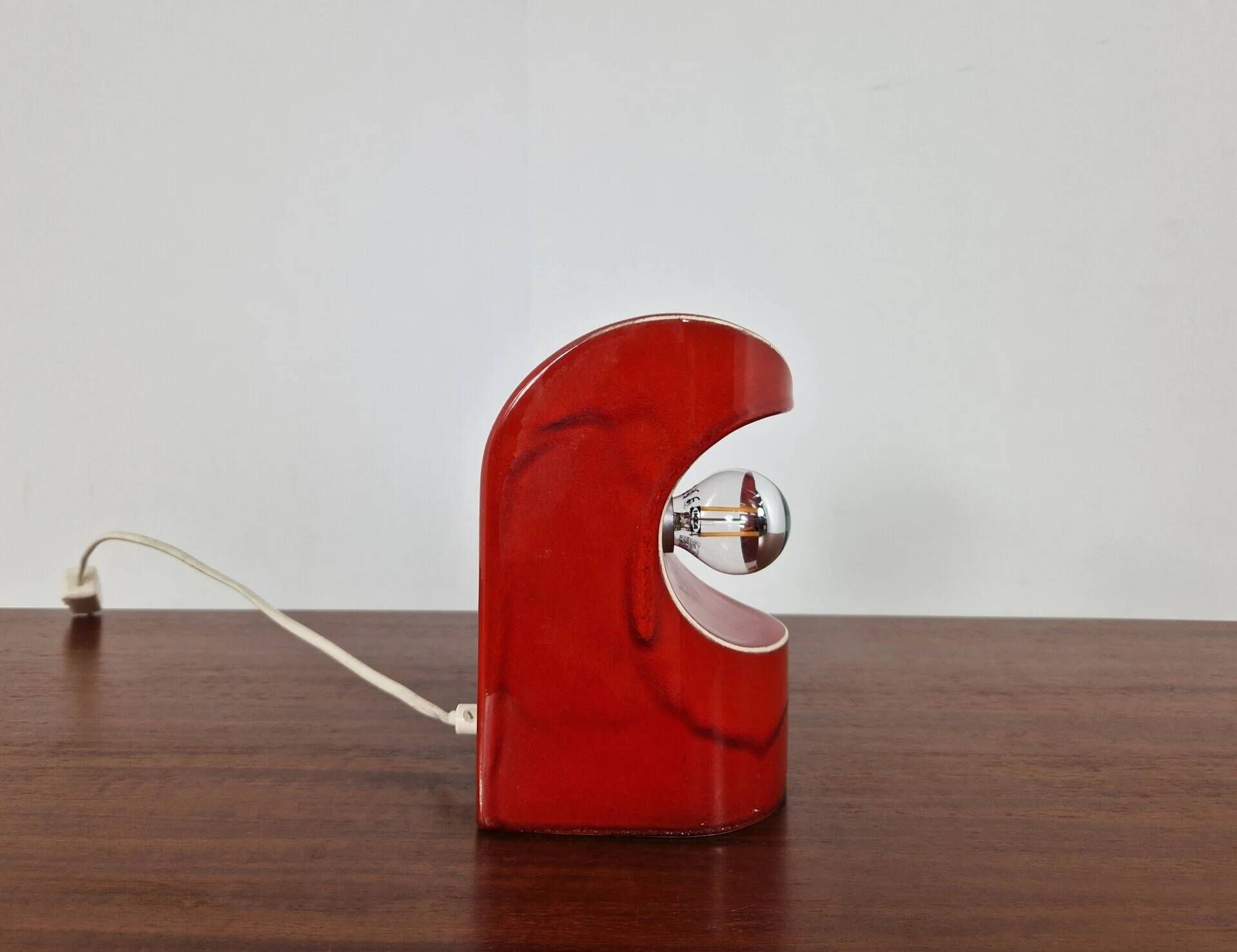 Ceramic table lamp | Space Age 1970s