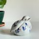 Oiseau vintage en porcelaine chinoise