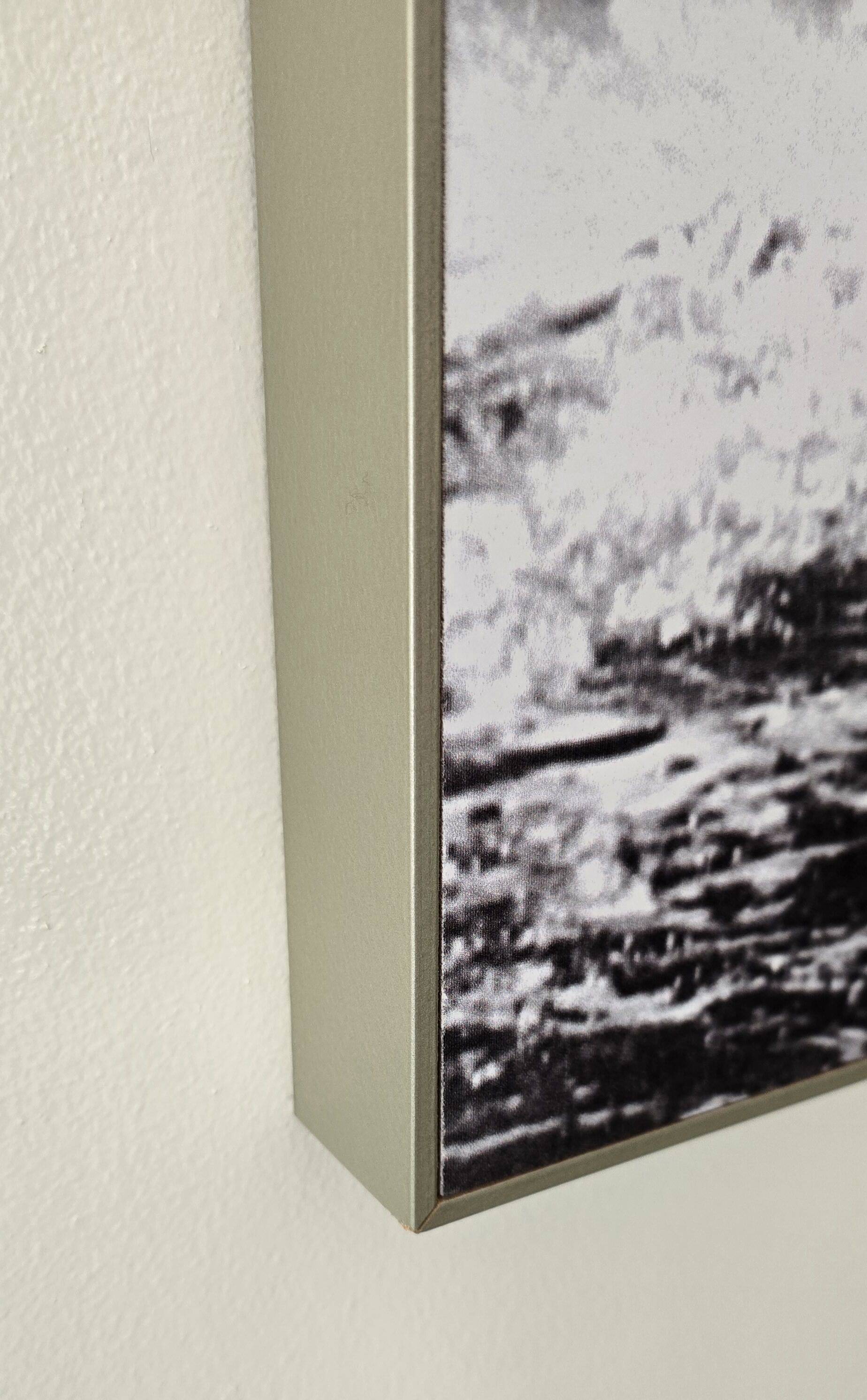 Screen print of a sailboat - large size 230 cm